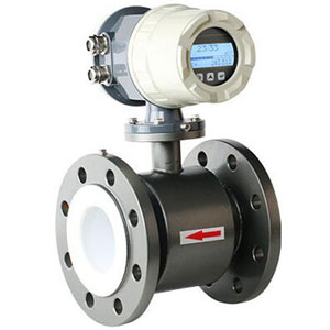 Sewage electromagnetic flowmeter