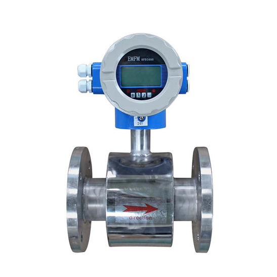 Stainless steel electromagnetic flowmeter