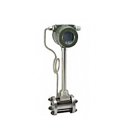 Integrated vortex flowmeter
